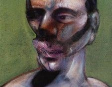 Bacon 3 Studies for a Portrait of Peter Beard, 1980, Right P. , 