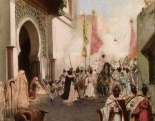 Entrance of Mohammed II. ,   