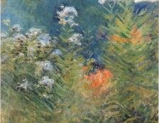 twachtman wildflowers c1890-95. Twachtmann,  