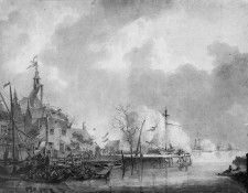 Schotel Johannes Dordrecht under fire of the French Sun. Schotel, 