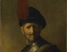 Portret van een man.    