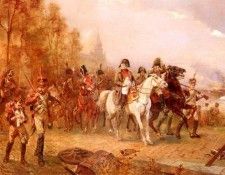 Hillingford Robert Alexander Napoleon With His Troops At The Battle Of Borodino  1812. Hillingford,  