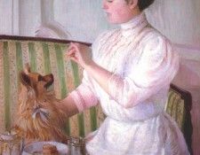 perry lady at the tea table c1905. �������� ����