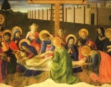 Fra Angelico Lamentation over the Dead Christ, 1436, Museo d. ,    F
