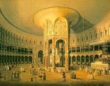 Canaletto London- Ranelagh, the Interior of the Rotunda, 175. 