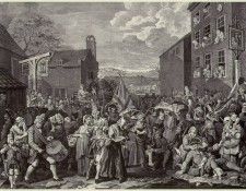 Hogarth The March to Finchley 1750. Хогарт, Уильям