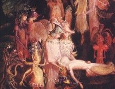 bs-ew-Fairy Funeral [John Anster Fitzgerald]. ,  Anster