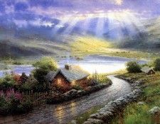 JLM-Thomas Kinkade-Emerald Isle Cottage. ������� �����