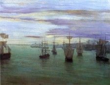 Whistler Crepuscule in Flesh Colour and Green Valparaiso. ,   