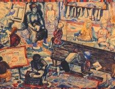 kondratiev summer crche (detail) 1930. 