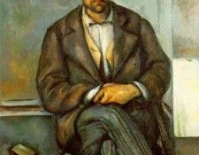 CeZANNE SEATED PEASANT,1895-90, PHILADELPHIA MUSEUM OF ART. , 