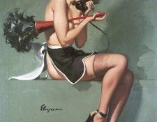 TIGER PIN-UP ELVGREN 042.  Elvgren