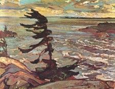 varley stormy weather, georgian bay 1920. ������