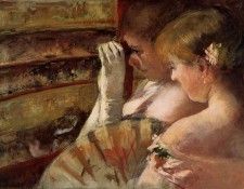 Cassatt Mary A Corner of the Loge aka In the Box. ������ ����