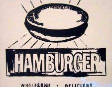 Warhol - Hamburger (beige). ������, ����