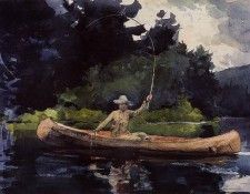 Homer Winslow Playing Him aka The North Woods. , 