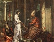 Tintoretto Christ before Pilate. , 
