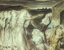 BLAKE - THE PARABLE OF THE WISE AND FOOLISH VIRGINS, 1822,(1). �����, ������