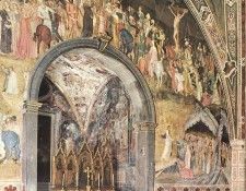 Andrea da Firenze Frescoes on the central wall, 1365-68, Cap. Firenze, ������ ��