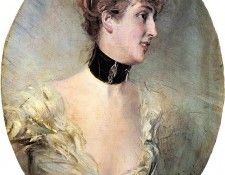 The Countess Ritzer. Boldini, ��������