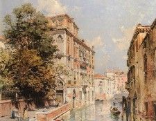 A View in Venice Rio S Marina. ,  