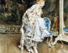 The Beauty Before The Mirror. Boldini, ��������