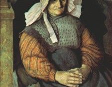 carrington mrs box farmers wife at welcombe cornwall 1919.  