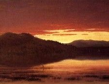 Gifford Sanford Robinson Twilight 1867. , Sanford 