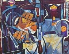 goncharova dynamo machine 1913. , 