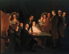 La famiglia dellInfante Don Luis. (1784). Parma, Fondazione.   ,  