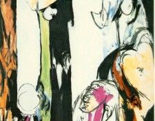 Pollock Easter totem, 1953  Oil on canvas, The Museum of Mod. , 