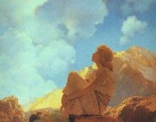 Parrish Morning (Spring). ������, Maxfield