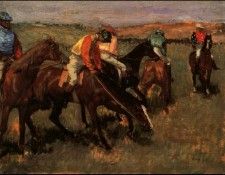 Degas Before the Race, 1882 c.. , --