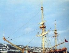 dk tall ships nonsuch sq rigged ketch lyr 1968. , DK