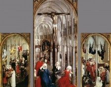 Weyden Seven Sacraments Altarpiece. ,   