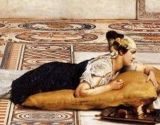 Alma Tadema Water Pets. - 