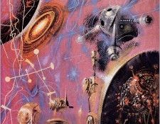 Richard Powers Untitled Sf Book Cover - Xxx 0288 . ��������, ������ M