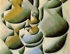 Gris Still life with oil lamp, 1911-12, 48x33 cm, Rijksmuseu. ����, ����