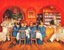 kustodiev moscow tavern 1916. ���������, ����� (1878-1927)
