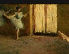 Degas Before the Ballet, 1890-1892, detalj 2, NG Washington. ����, �����-������-����