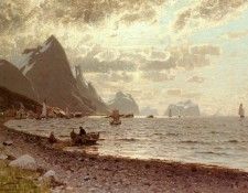Normann Adelsteen A Norwegian Fjord. , Eilert Adelsteen