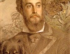 Sandys Anthony Frederick Augustus Portrait Of Cyril Flower  Lord Battersea. Sandys, 