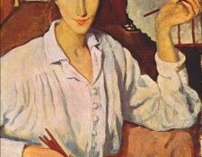 serebryakova self-portrait 1921. ����������� ������� ���������� (1884-1967)