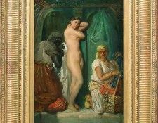 Chasseriau Un bain au serail. Chasseriau, 