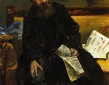 Corinth Lovis Portrait of the Poet Peter Hille. , 