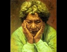 Reverie Pipi Haerehuka 1939 46x41cm. , 