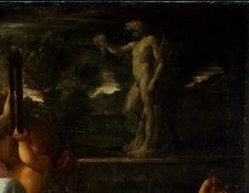 Carracci Venus Adorned by the Graces, 1590-1595, 133x170.5(7. , 