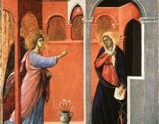 Duccio Annunciation, National Gallery, London.. ����� �� �����������