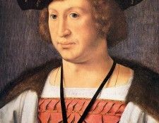 Gossaert Jan Portrait of Floris van Egmond Sun.   