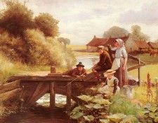Paterson George The Fishing Party. , 